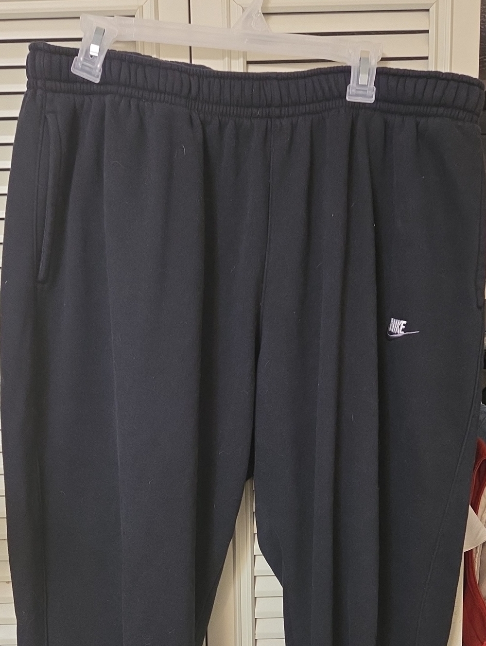 Nike Black Joggers with Small White Logo